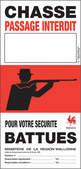 Affiches de chasse